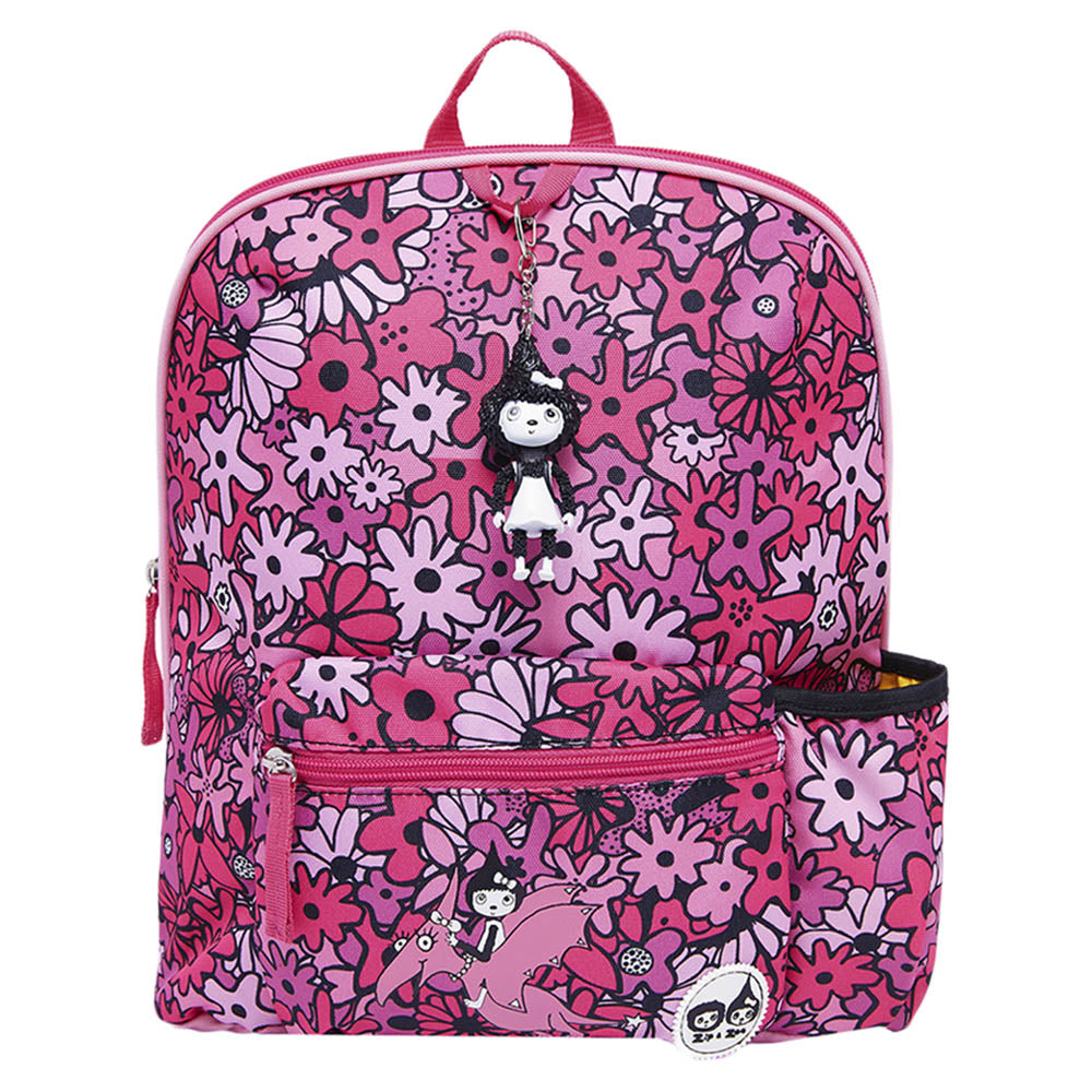 Midi Zip & Zoe Backpack Floral Pink