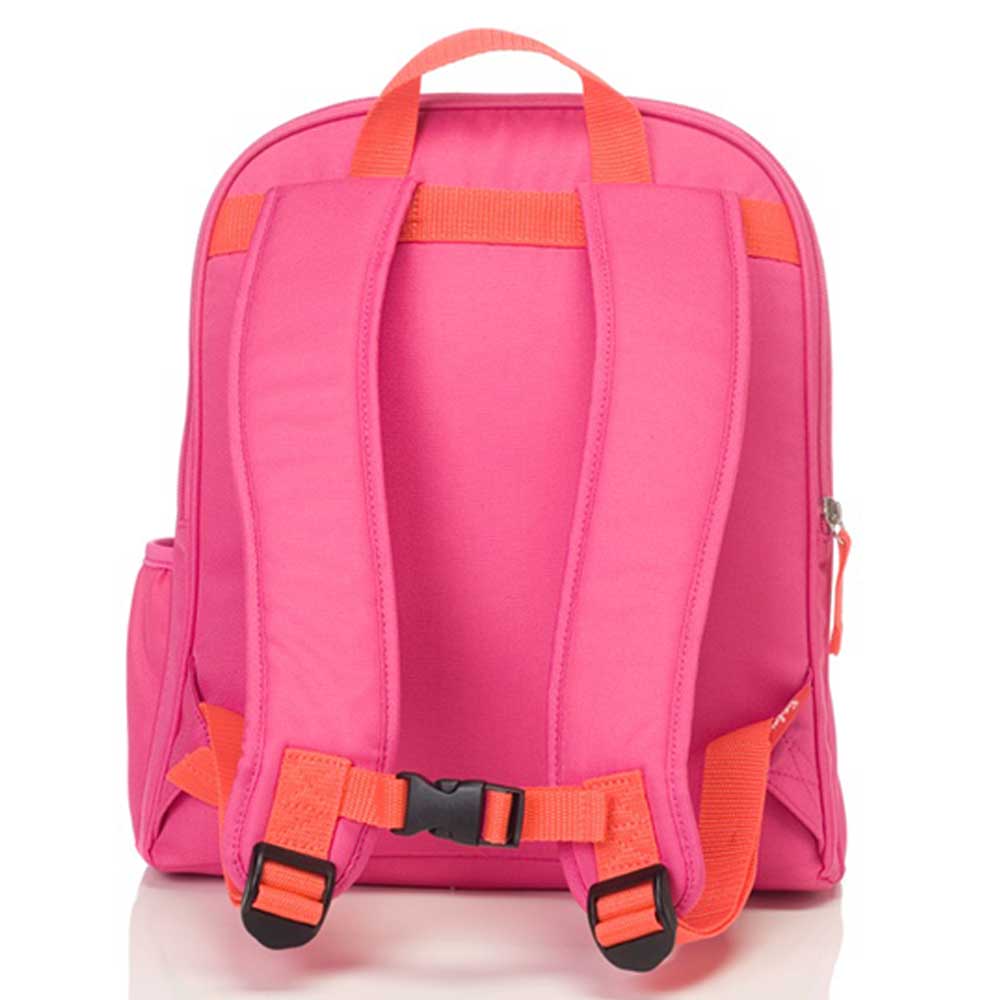 Midi Zip & Zoe Backpack Hot Pink Color Block