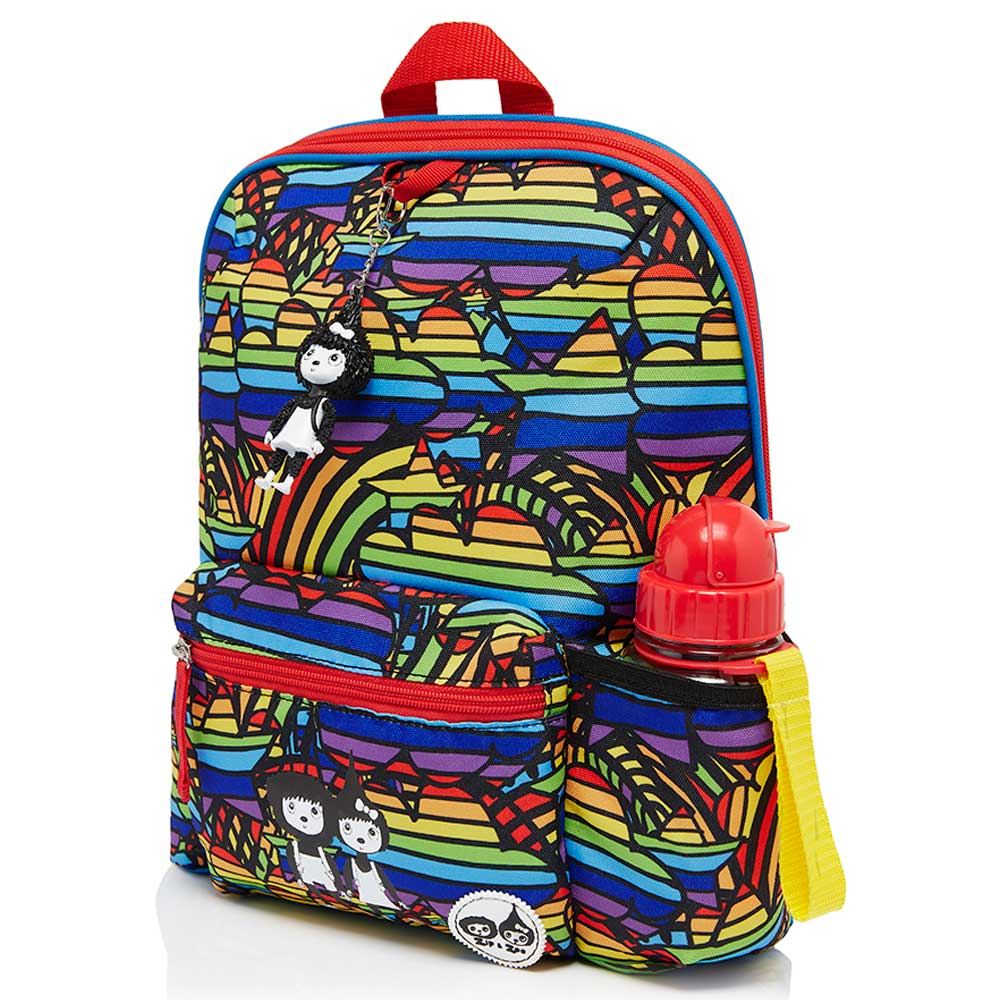 Midi Zip & Zoe Backpack Rainbow