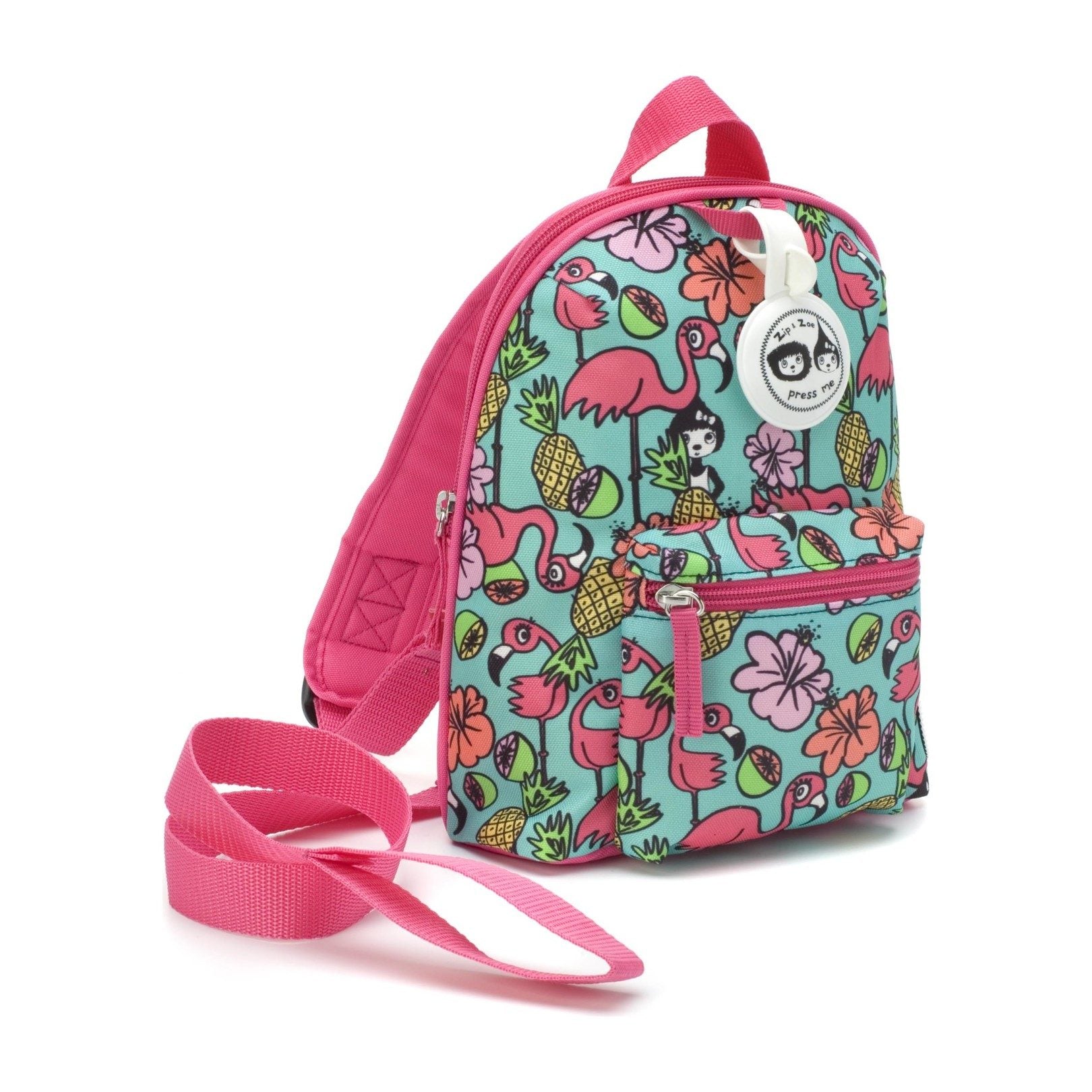 Mini Zip & Zoe Backpack Flamingo