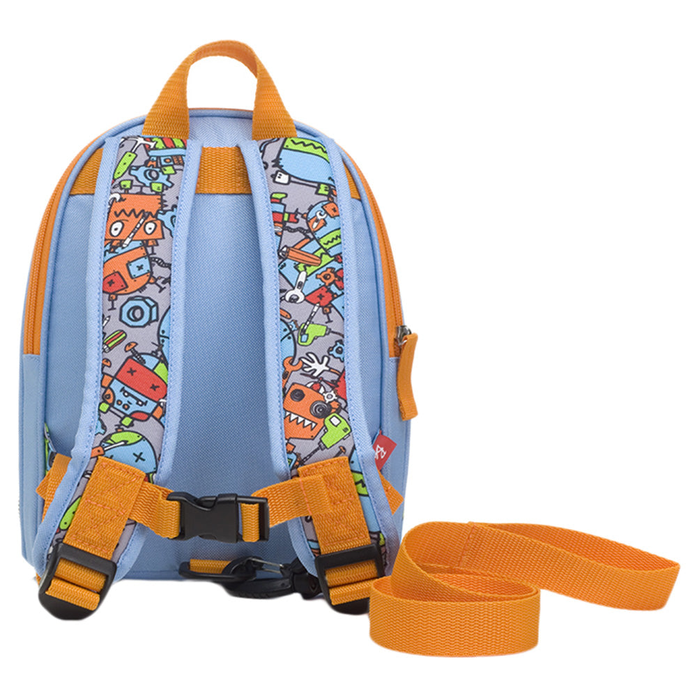 Mini Zip & Zoe Backpack Robot (Blue)