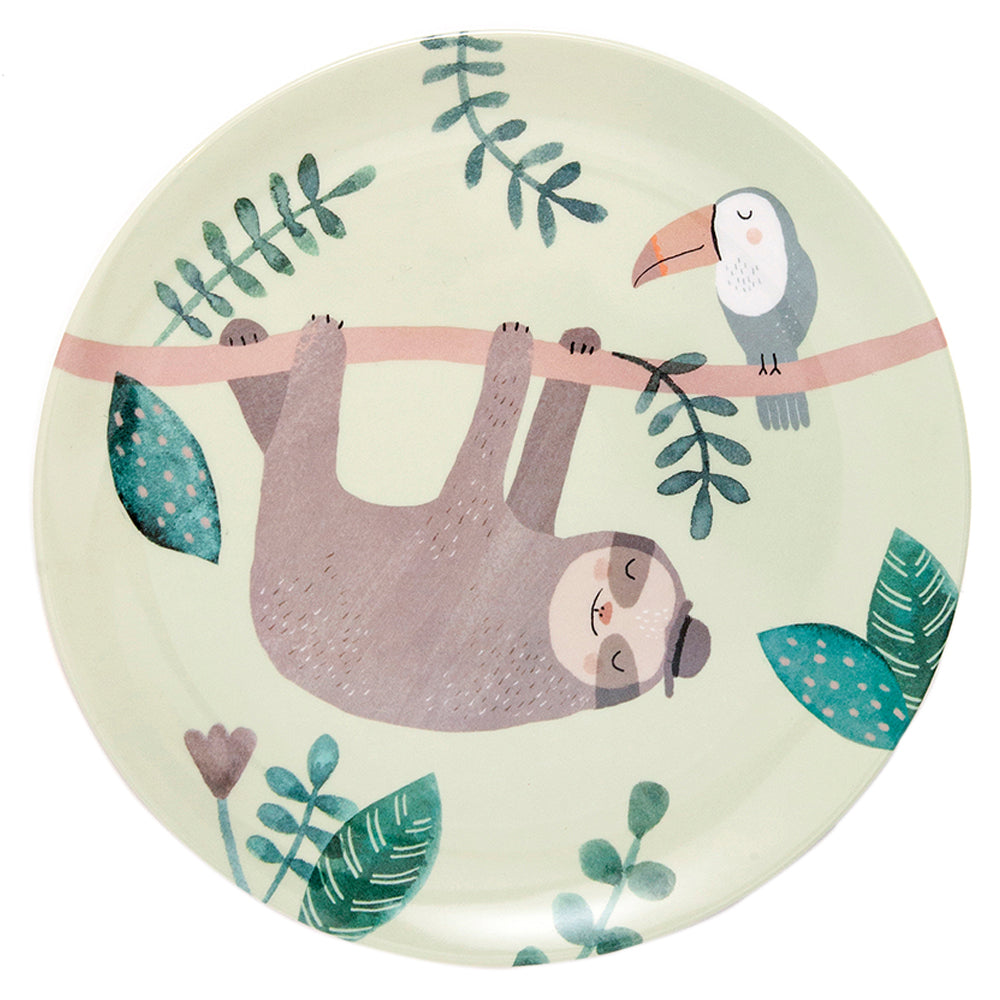 Melamine Plate Sloth