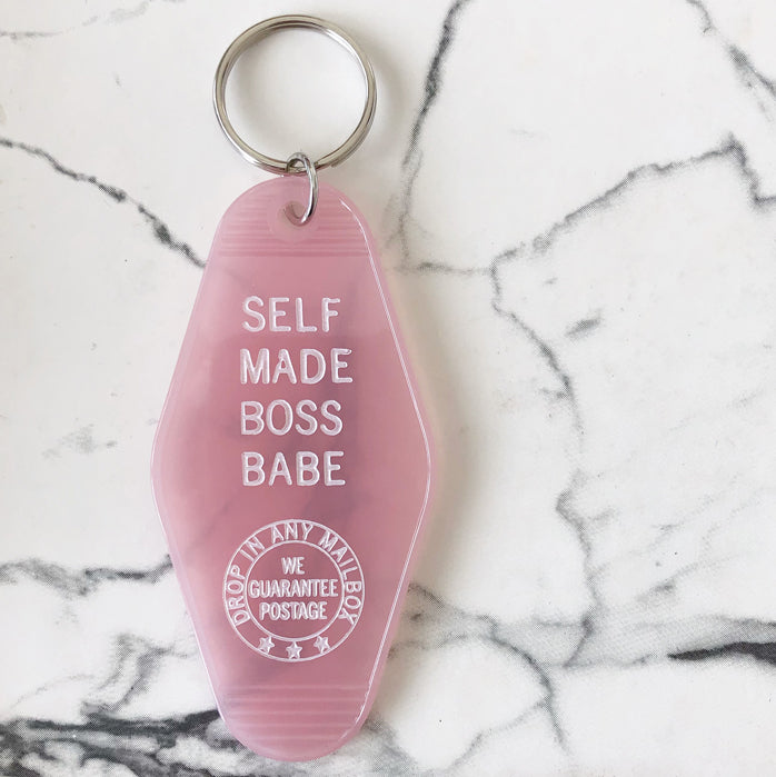 Boss Babe Key Tag